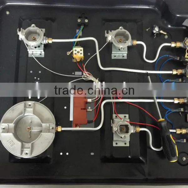 2014 Hot Sales Model 4 Burner Glass Panel Gas Hobs(Model No:Z624E-ACCD IM) photo-4