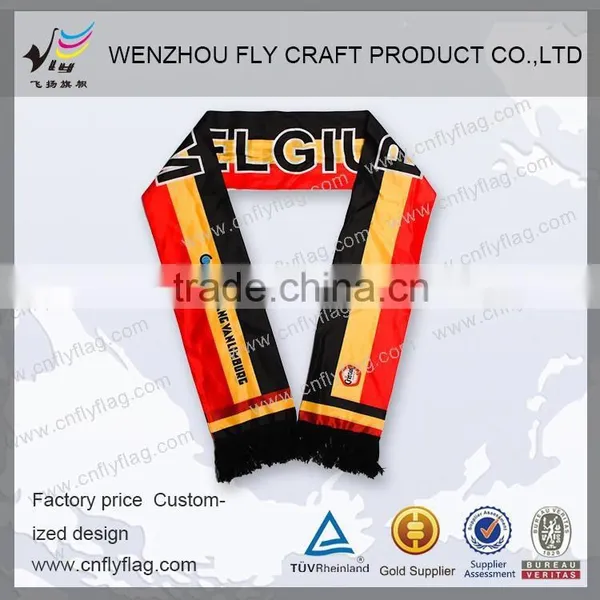 Fashionable Antique Knitting Soccer Fan Scarf