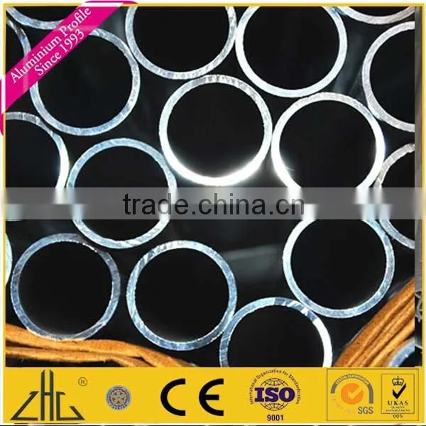 ZHL Zhonglian Powder Coated Natural Anodized Aluminum Rectangular Tube,ribbed Aluminium Tube photo-4
