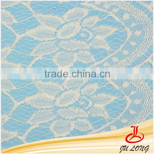 China Supplier High Quality Big Flower Embroidery Nylon Lace Wholesale