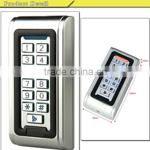 Door Access Control Controller Waterproof IP68 Metal Case RFID Reader Keypad /SY5000W photo-2