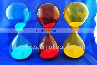 An Hour Colorful Sand Clocks