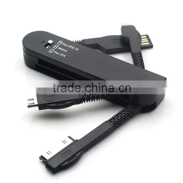 Military Knife 2 in 1 Data Line Micro Usb Cable photo-5