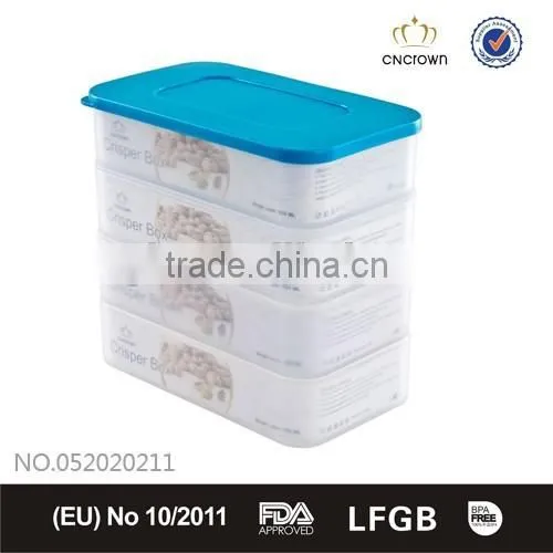 4 Layers Crisper Promotional Item BPA Free Food Container Japan
