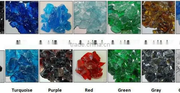 Colourful Glass Rock For Gabion And Landscaping photo-6