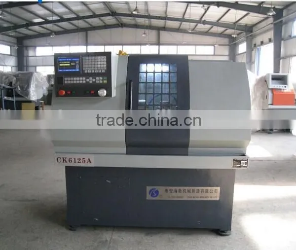 Small Cnc Lathe Machine Chinese Suppliers Selling CK6125A Small Cnc Lathe for Sale photo-2