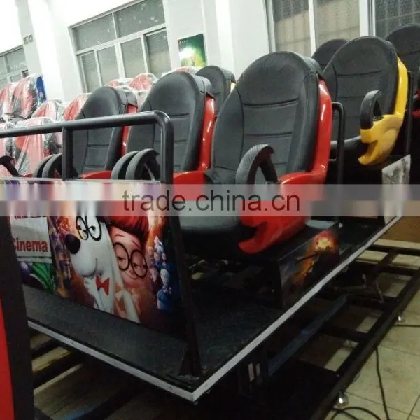 2016DUBAI Entertainment Amusement Leisure Show 5D 7D Cinema Equipment,5D 7D Simulator With Interavtive Movie and Gun Shooting photo-4