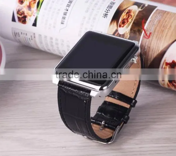 Fashion J68 Smart Watch, Luxury Wristwatch With PU Leather Watch Band photo-4