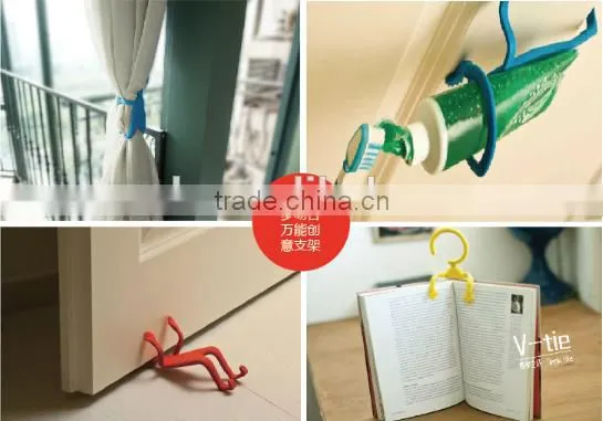 V Tie Silicone Mobil Phone Holder photo-5