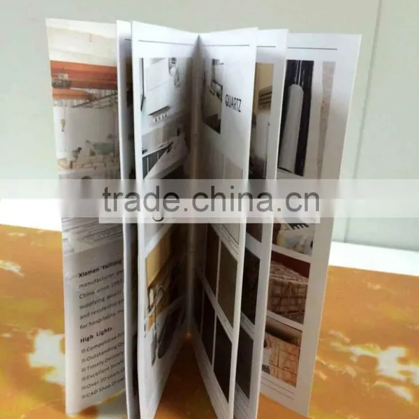 Colorful Printing Paper Book Brochure Design/stone Product Advertising Printing Brochure P020