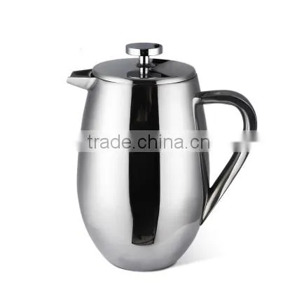 2014 New Design Unique French Coffee Press Double Walled Coffee Press photo-6