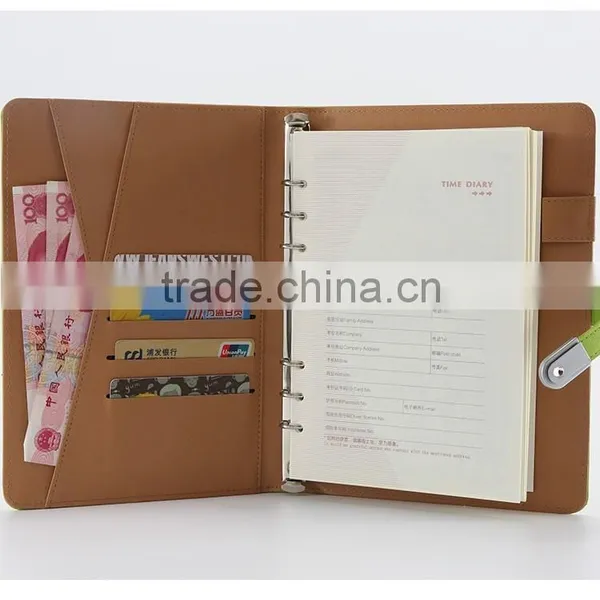 High Quality A5 PU Business Notebook With USB photo-3