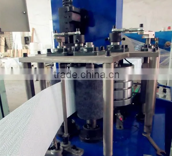 Embossing and Folding Printing Paper Napkin Folder Machines/Facial Tissue Production Line photo-5