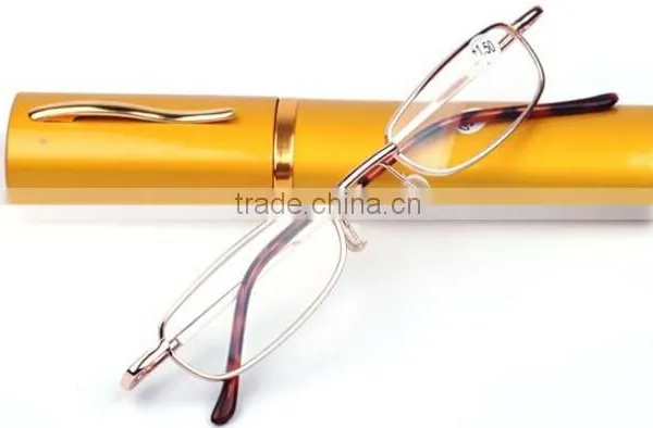 2016 Slim Mini Reading Glasses With Tube, CE and FDA Proved photo-2
