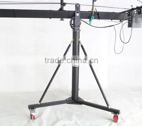 Professional Broadcast 12m Triangle Jimmy Jib Camera Crane for Sony ARRI and Red Camcorder photo-4