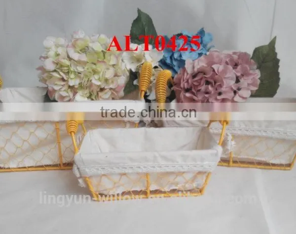 High Quality Decorative Wire Basket for Storage