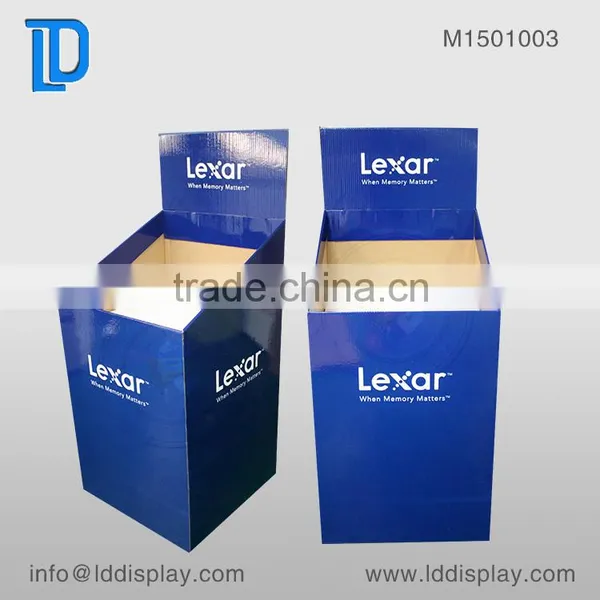 Custom Cardboard Dum Bin Display & Paper Dum Bin Display Stands photo-3