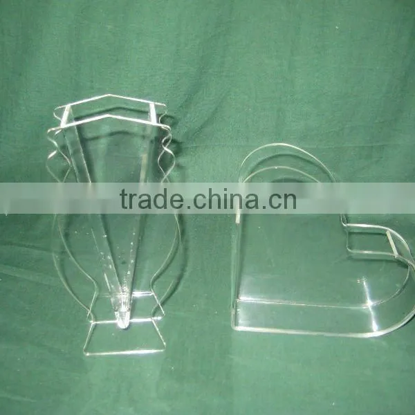 Acrylic Heart Shape Vase