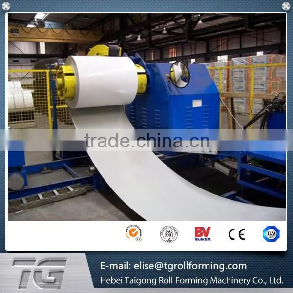 2016 Hot Sell, Machine for Sheet Metal Decoiler , Steel Roofing Roll Forming Machine Decoiler , Steel Rolling Machine photo-4