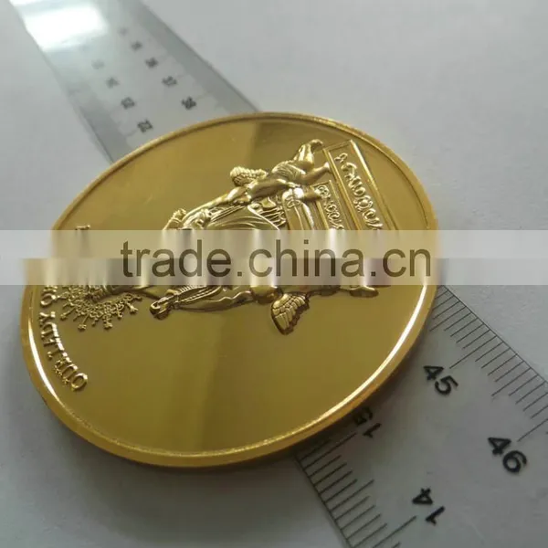 Virgin Head 3D Design Metal Zinc Alloy Customized Design Award Medallions Badge.antique Bronze Petwer Copper Medal Coin for Sale photo-5