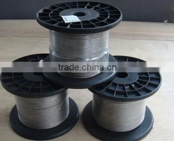 Aisi 304 Cable 7X19 Stainless Steel Wire Rope photo-2