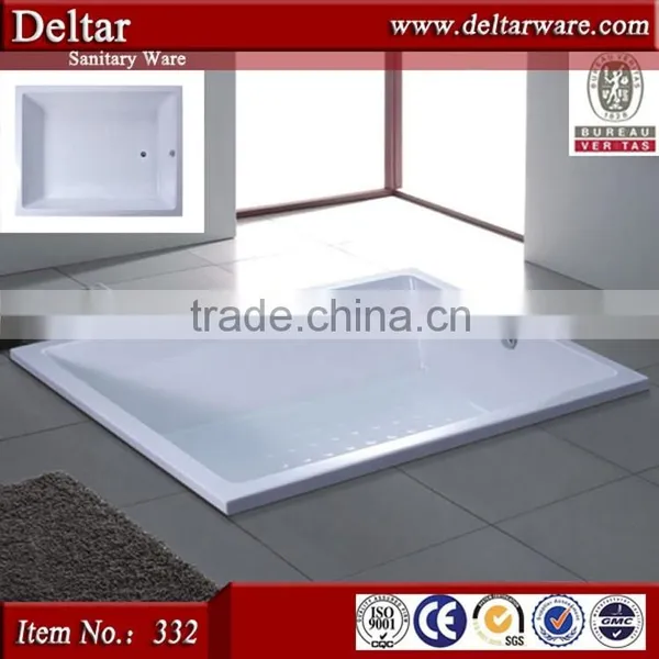 Bathtub for Disabled Drop in Floor, Convenient Bathtub for Old People, Large Bathtub Luxury photo-4