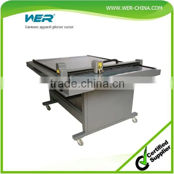 WER-china directly supply capable for any kind of CAD designing garment apparel plotter