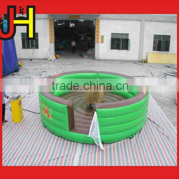 2016 Top Quality Crazy Bullfighting Mechanical Bull Riding With Inflatable Mattress For Sale photo-3