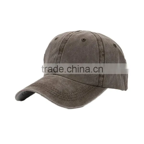 Popular Custom Melton Wool Grey Baseball Cap