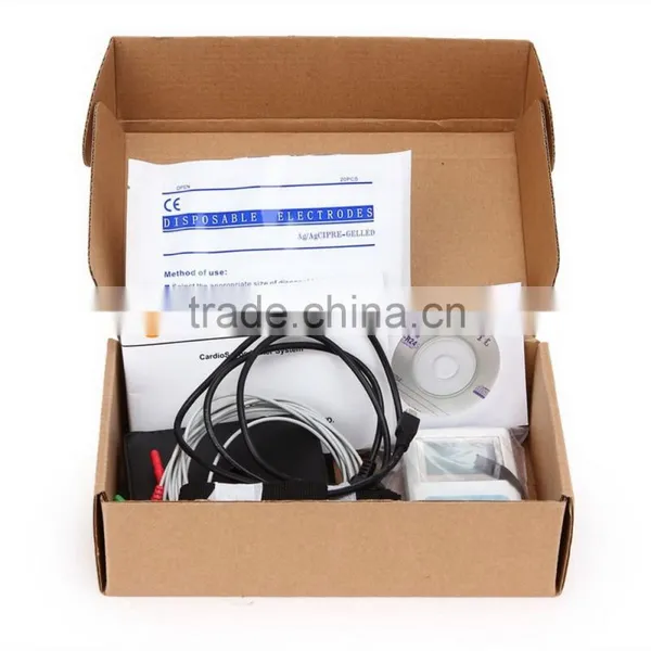 Hospital Medical 24 Hours CS-3CL Cardiac Heart Holter Monitor 3 /12 Channel ECG Holter Recorder With Free Software-Shelly photo-6