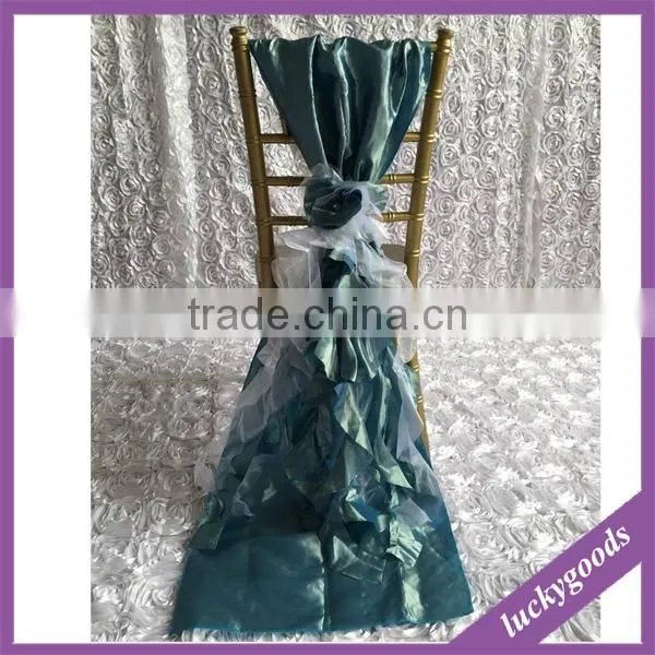 Champagne Hot Sale Popular Wedding Chair Cover photo-3