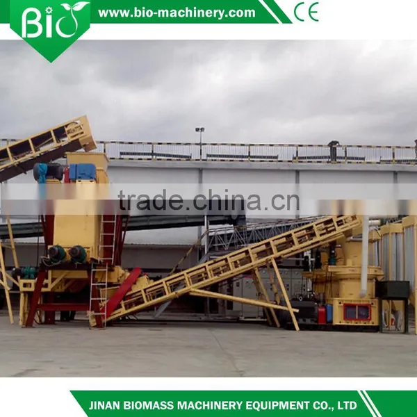 Wood Pellet Mill Plant Line With Hammer Mill photo-4