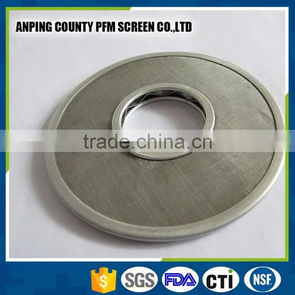 Fine Stainless Steel Wire Mesh Filter Disc photo-4