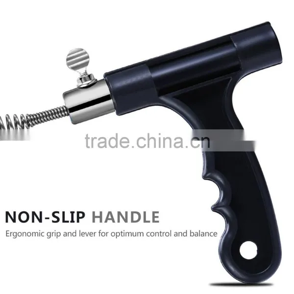 2017 Trending Product Drain Auger Snake Clog Remover for Bathroom Tub Toilet&Kitchen Sink Pipe Cleaner With 13 ft Cable photo-5