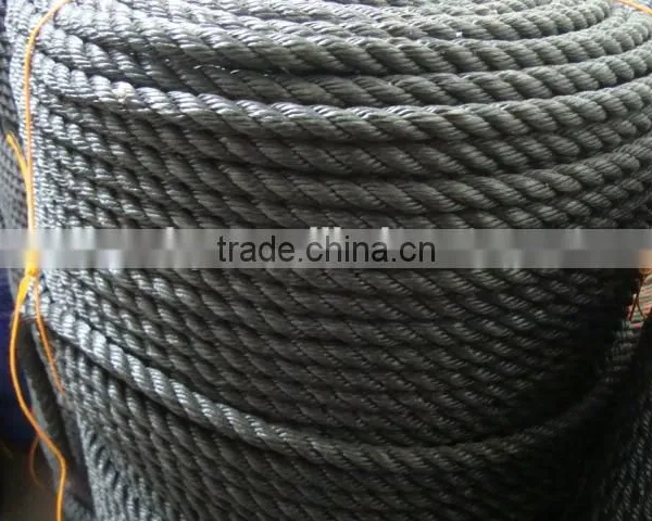 PE Rope 3 Strand Twisted pp Rope Plastic Rope photo-3