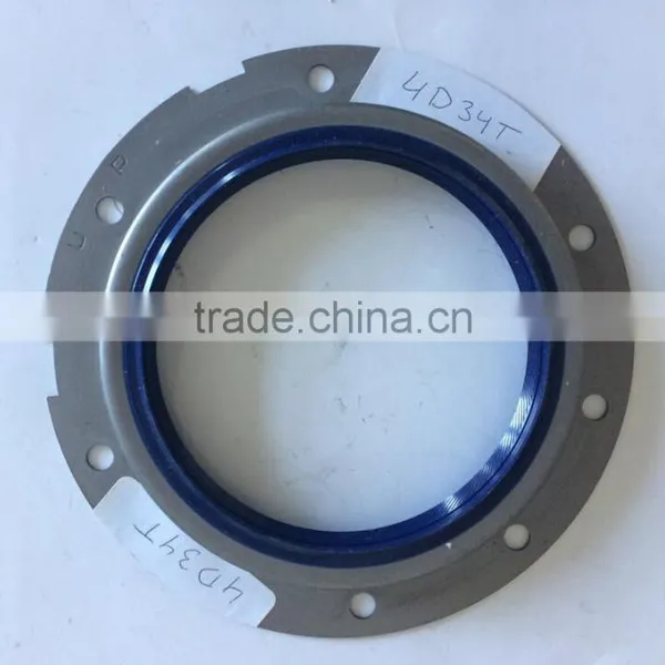 Silica Gel Crankshaft Oil Seal ME017207 With Spring Strengthen photo-2