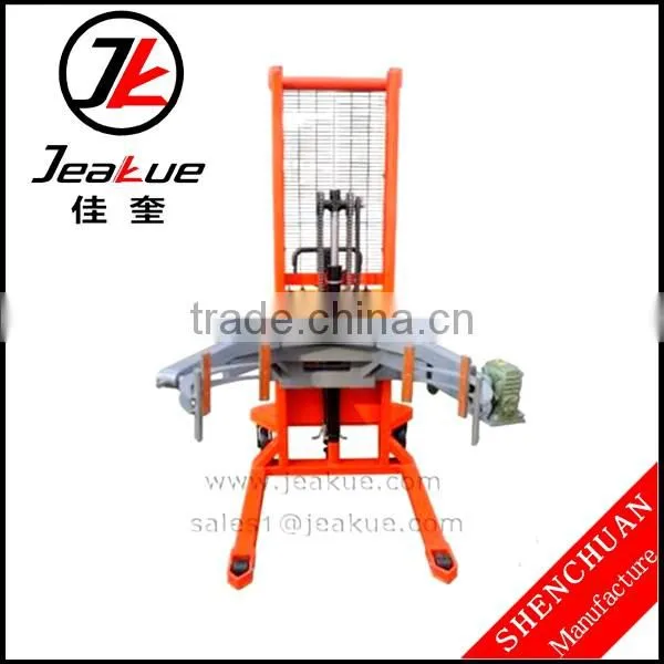 360 Deg Rotating 100KG Electric Clamp Barrel Lifter Forklift photo-3