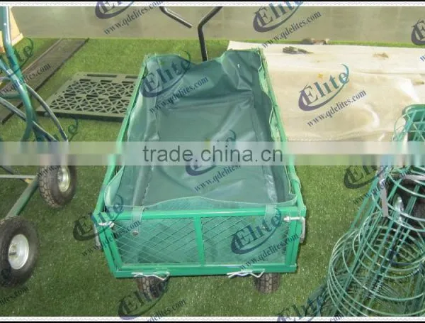Nylon Liner Steel Wire Garden Mesh Cart, Big Foot Cart photo-4