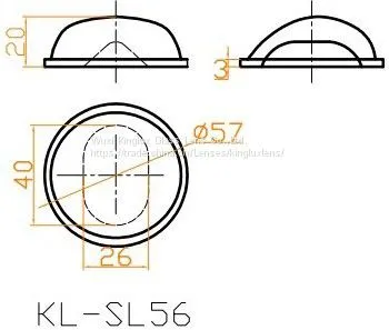 LED Tunnel Light Optical Glass Lens photo-5