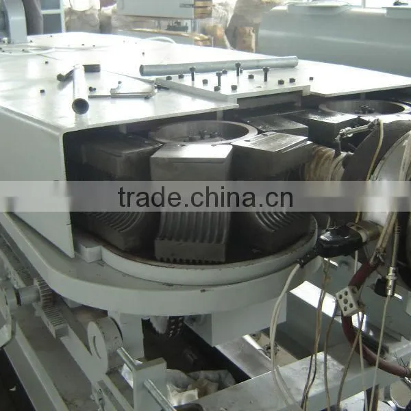 PE, PVC Single Wall Corrugated Pipe Extrusion Line photo-3