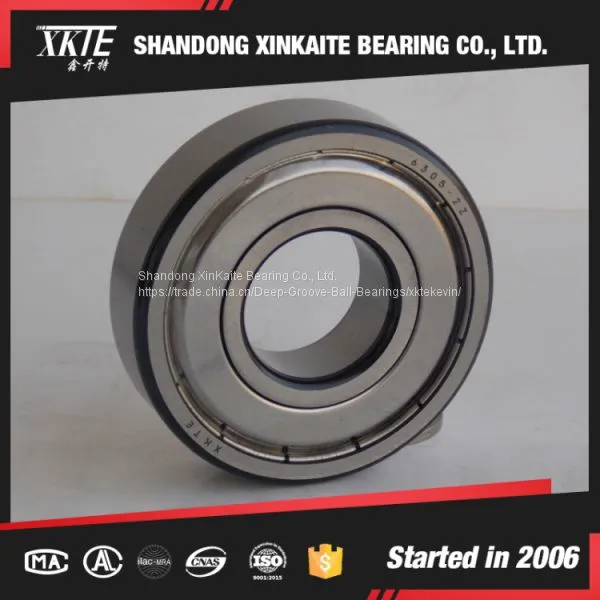 XKTE Iron Sealed Bearing 6309 2Z Deep Groove Ball Bearing 6309 ZZ C3/C4 for Conveyor Idler Roller photo-3