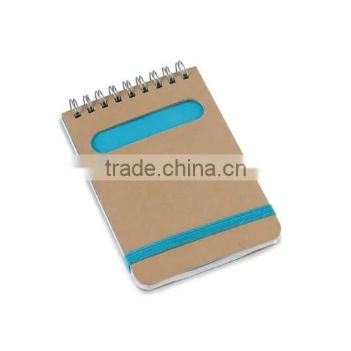 Fashion Hardcover Round Spine Notebook With Elastic Closure photo-2