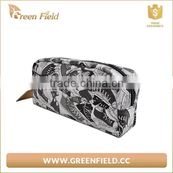 New Design Pencil Pouch Luxury PU Leather Pencil Case Bag photo-3