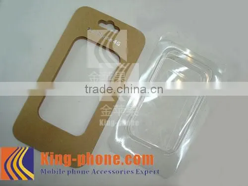Kraft Paper Packing Boxes With Display Plastic Tray for Phone Case, Gift Paper Boxes photo-3