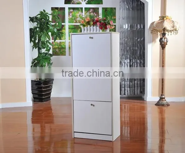 Wooden Shoe Cabinet Door Shoe Rack photo-2