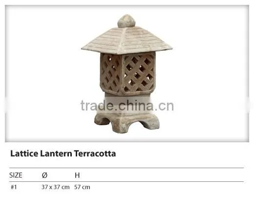 Special Ornaments Shrine Lantern Terracotta photo-2