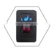 CE Certification Two Seats 5 Position Carbon Fiber Car Seat Heater photo-2