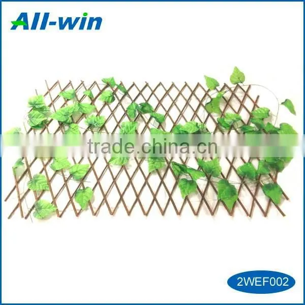 Garden Building DIY for Hanging Plants Natural Willow Expandable Trellies photo-2