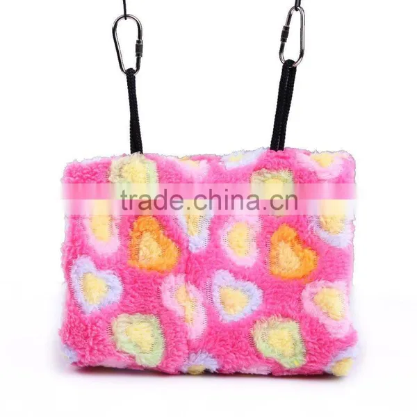 Plush Snuggle Bird Hammock Hanging Snuggle Cave Happy Hut Bird Parrot Hideaway photo-4