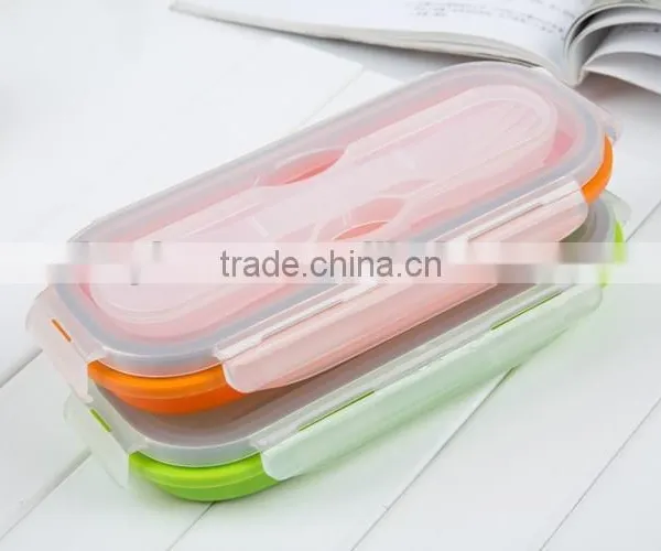 2015 High Quality Practical Heated Silicone Lunch Box photo-6